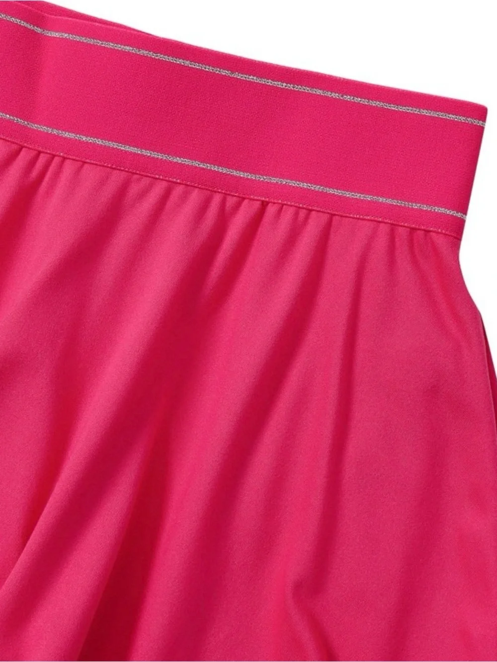 Lands End Hot Pink Skort Sz L (10-12) Like New